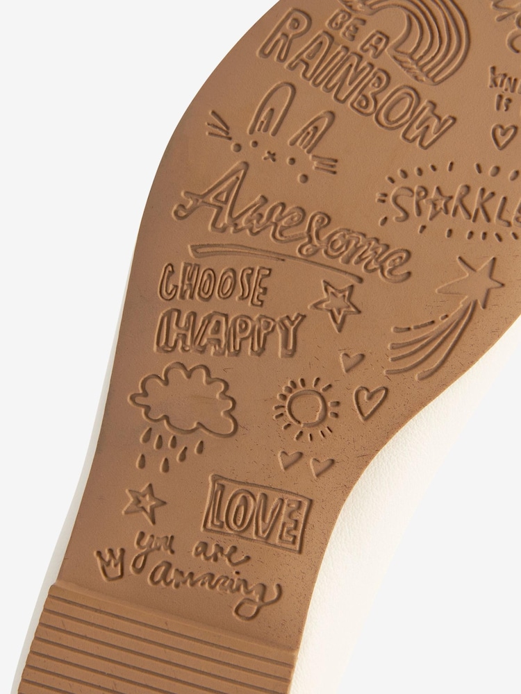 Cream Ballet Shoes - Image 5 of 5 Cream Ballet Shoes - Image 5 of 5