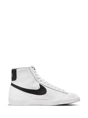 Nike White/Black Blazer Mid 77 Next Nature Trainers - Image 3 of 10