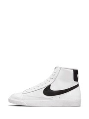 Nike White/Black Blazer Mid 77 Next Nature Trainers - Image 4 of 10
