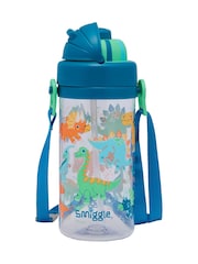 Smiggle Blue I Spy Teeny Tiny Plastic Drink Bottle With Strap 400Ml - Image 1 of 2