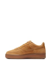 Nike Tan Brown Air Force 1 Youth Trainers - Image 2 of 8