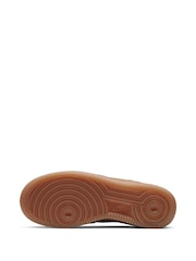 Nike Tan Brown Air Force 1 Youth Trainers - Image 8 of 8