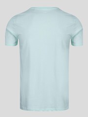 Alpha Industries Green Logo 100% Cotton T-Shirt - Image 5 of 7