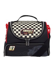 Smiggle Black Pit Stop Large Dual Strap Lunchbox - Image 3 of 4