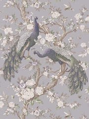 Laura Ashley Purple Belvedere Made To Measure Curtains - Image 8 of 8