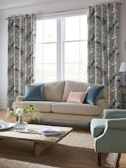 Laura Ashley Blue Belvedere Made To Measure Curtains - Image 2 of 9