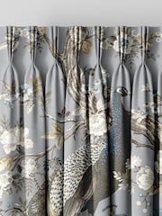Laura Ashley Blue Belvedere Made To Measure Curtains - Image 6 of 9