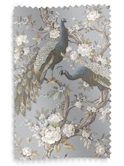 Laura Ashley Blue Belvedere Made To Measure Curtains - Image 9 of 9