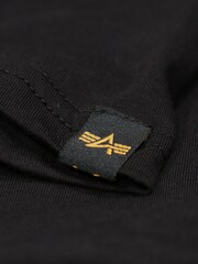 Alpha Industries Logo 100% Cotton T-Shirt - Image 6 of 7