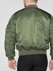 Alpha Industries Green MA1 Reversible Jacket - Image 5 of 8