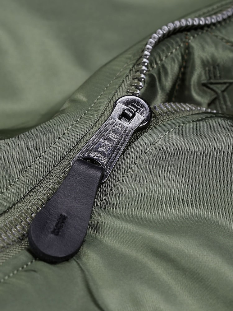 Alpha Industries Green MA1 Reversible Jacket - Image 8 of 8