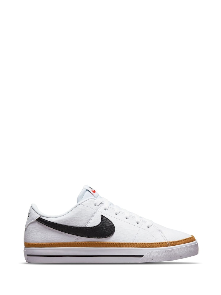 Белый/черный - Кроссовки Nike Court Legacy - Изображение 1 из 12