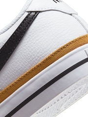 Белый/черный - Кроссовки Nike Court Legacy - Изображение 10 из 12