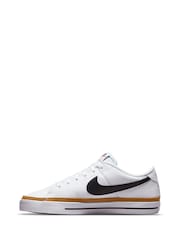 Белый/черный - Кроссовки Nike Court Legacy - Изображение 4 из 12