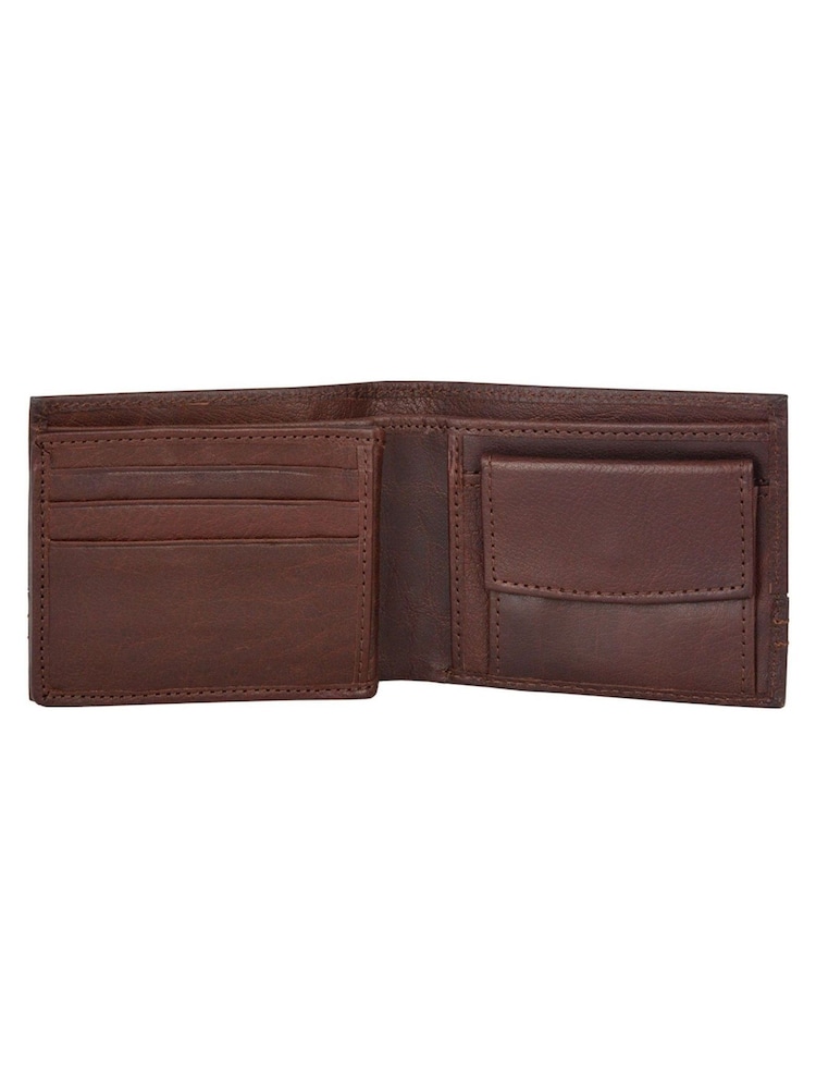 Lakeland Leather Brown Mens Keswick Wallet - Image 1 of 3