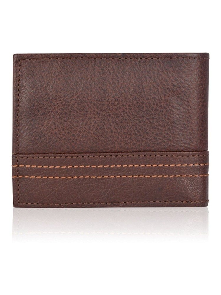 Коричневый - Lakeland Leather Mens Keswick Wallet - Изображение 3 из 3 Коричневый - Lakeland Leather Mens Keswick Wallet - Изображение 3 из 3