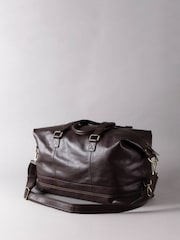 Lakeland Leather Brown Keswick Holdall - Image 5 of 9
