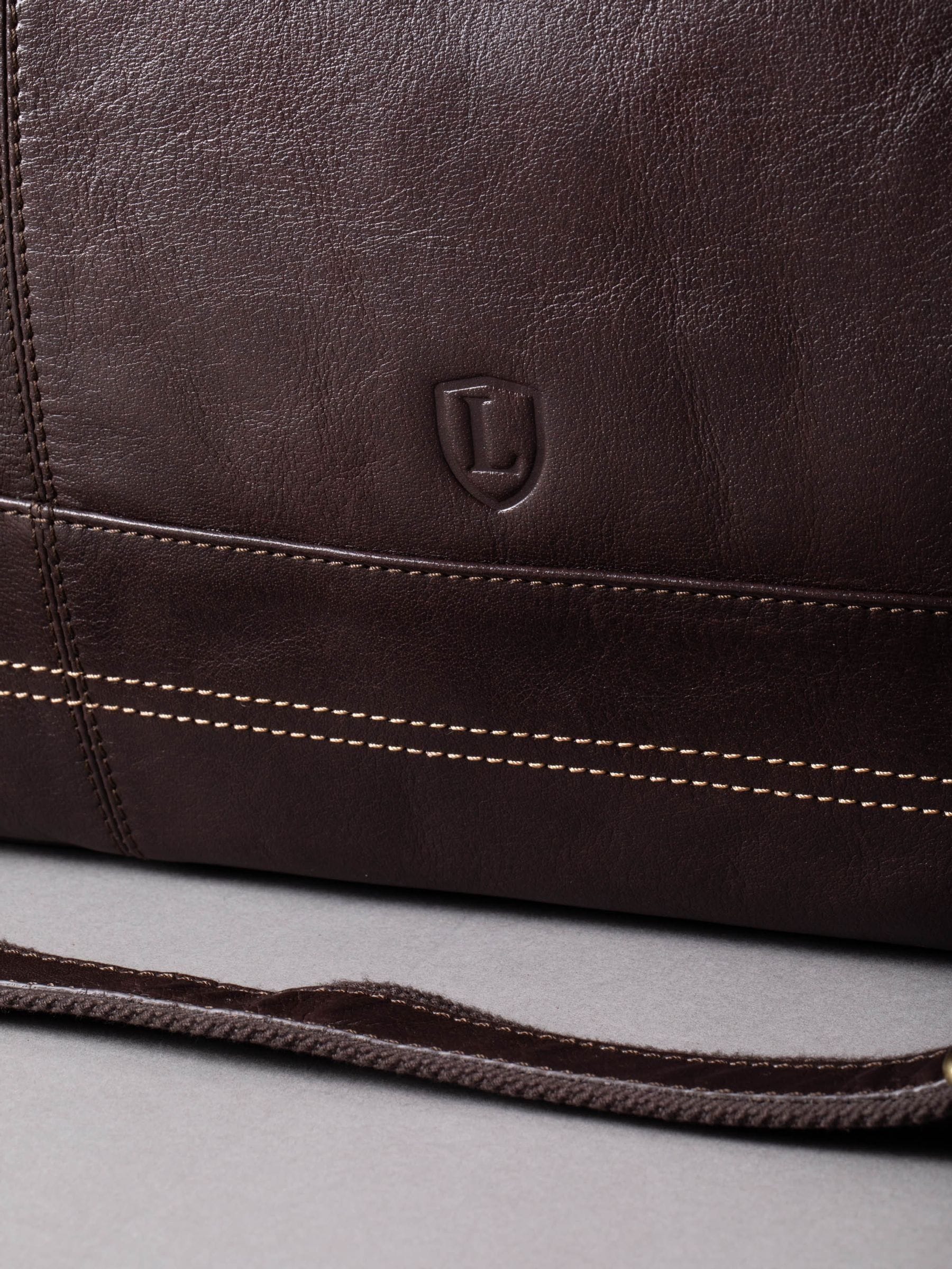 Next leather holdall online