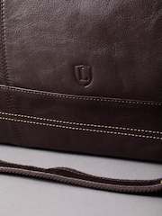 Lakeland Leather Brown Keswick Holdall - Image 7 of 9