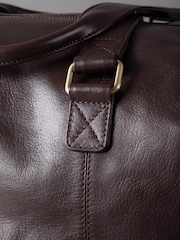 Lakeland Leather Brown Keswick Holdall - Image 9 of 9