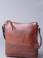Lakeland Leather Cognac Waverton Leather Cross-Body Bag - Image 2 of 2
