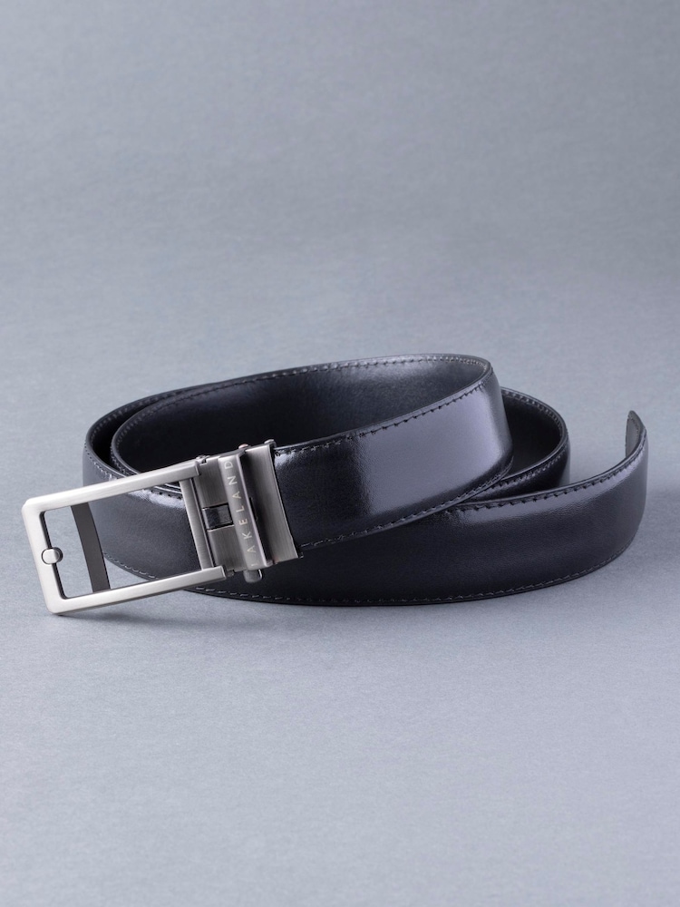 Lakeland Leather Black Ratchet Leather Belt - Image 1 of 4