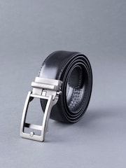 Lakeland Leather Black Ratchet Leather Belt - Image 2 of 4