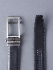 Lakeland Leather Black Ratchet Leather Belt - Image 3 of 4