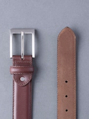Lakeland Leather Brown Staveley Leather Belt - Image 3 of 5
