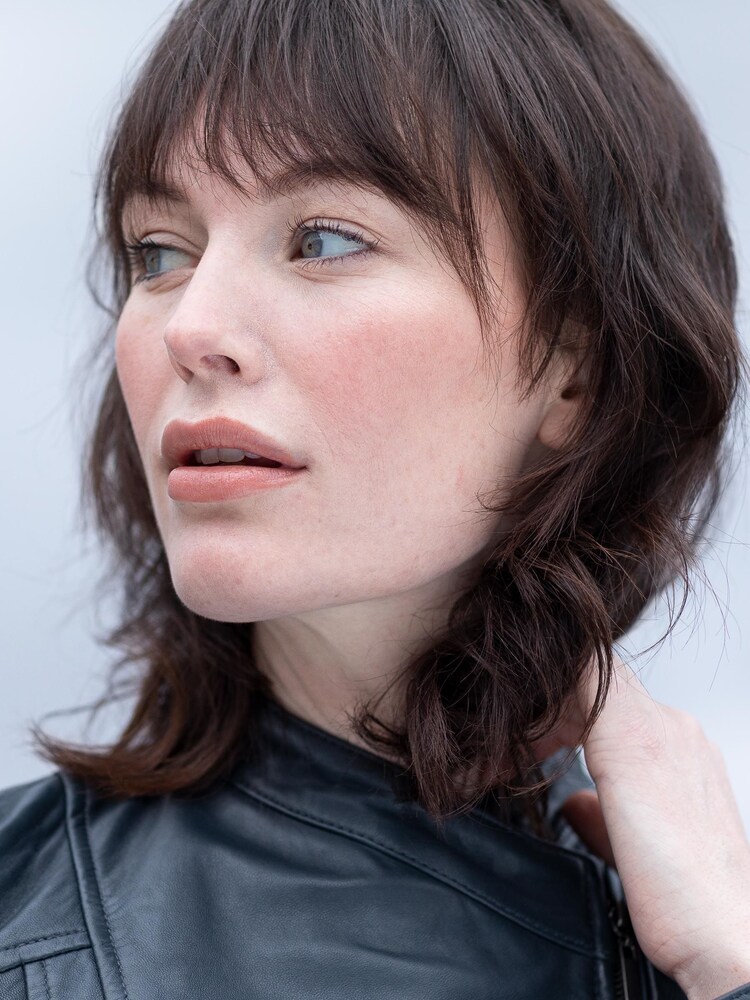 Lakeland Leather Navy Jilly Leather Jacket - Image 6 of 6