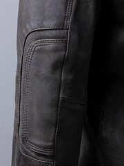 Lakeland Leather Brown Wansfell Leather Biker Jacket - Image 14 of 16