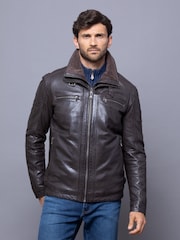 Lakeland Leather Brown Derwent Leather Jacket - Image 1 of 6