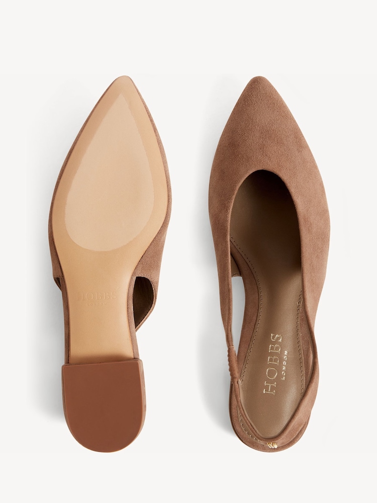 Hobbs Natural Natalia Slingback Shoes - Image 2 of 6 Hobbs Natural Natalia Slingback Shoes - Image 2 of 6