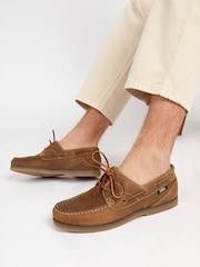 Jones Bootmaker Parsons Leather Boat Shoes - Image 1 of 6