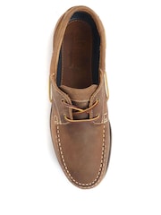 Jones Bootmaker Parsons Leather Boat Shoes - Image 5 of 6