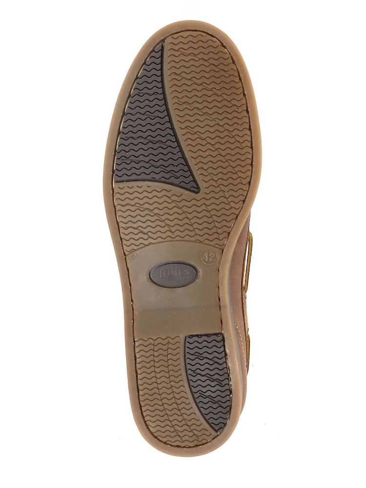 Jones Bootmaker Parsons Leather Boat Shoes - Image 6 of 6