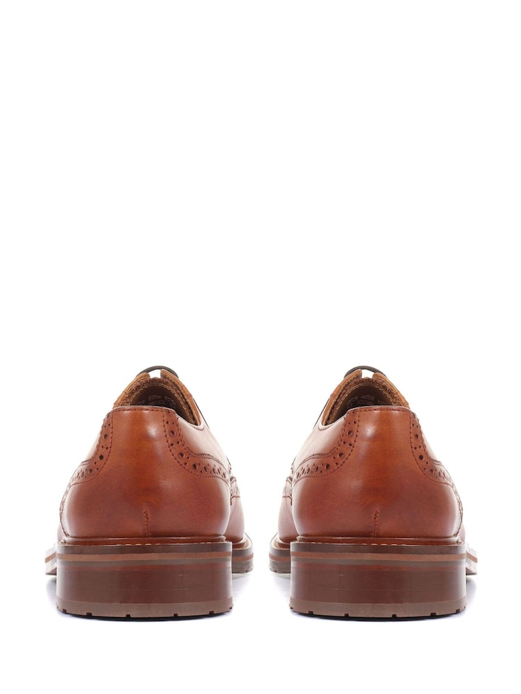 Jones Bootmaker Mens Kingsbay Leather Brogues - Image 5 of 6