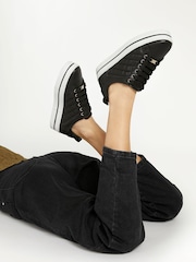 Jones Bootmaker Ladies Arielle Leather Trainers - Image 1 of 6