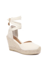 Jones Bootmaker Ladies Alyssa Wedge Espadrilles - Image 3 of 6