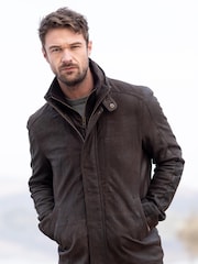 Lakeland Leather Brown Skelwith Leather Coat Jacket - Image 1 of 4