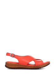 Pavers Red Leather Slingback Sandals - Image 1 of 5