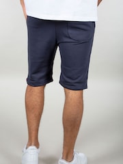 Alpha Industries Grey 100% Cotton NASA Basic Sweat Shorts - Image 2 of 8