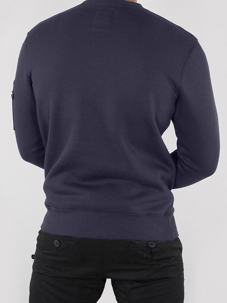 Alpha Industries NASA Reflective 100% Cotton Sweater - Image 2 of 7