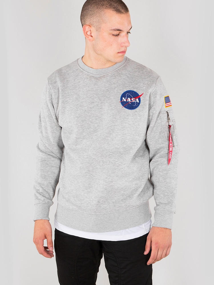 Alpha Industries Space Shuttle 100% Cotton Sweatshirt - Image 4 of 10