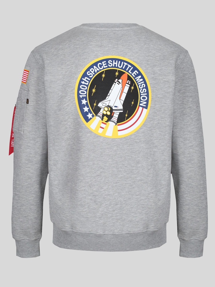 Alpha Industries Space Shuttle 100% Cotton Sweatshirt - Image 8 of 10