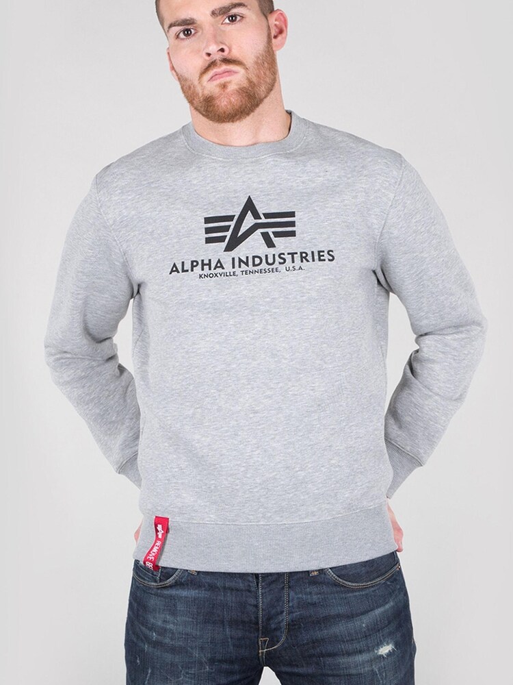 Alpha Industries Basic 100% Cotton Sweater - Image 1 of 3
