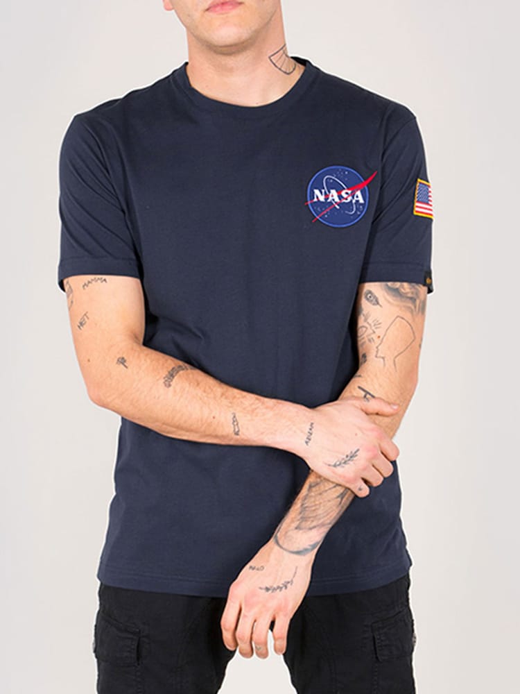 Alpha Industries Space Shuttle 100% Cotton T-Shirt - Image 1 of 5