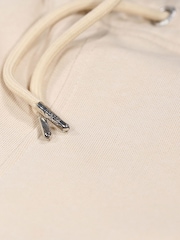 Luke 1977 Cream 100% Cotton Retriever Sweat Shorts - Image 4 of 5