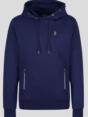 Luke 1977 Blue Brail 100% Cotton Hoodie - Image 2 of 6