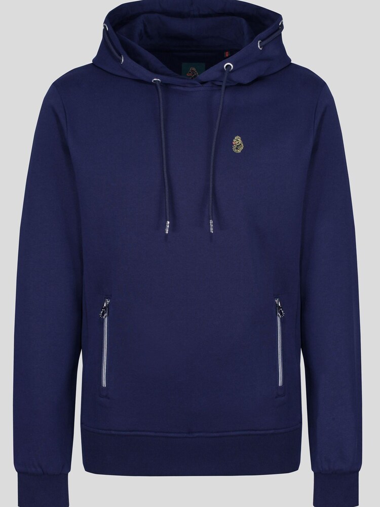 Luke 1977 Blue Brail 100% Cotton Hoodie - Image 2 of 6